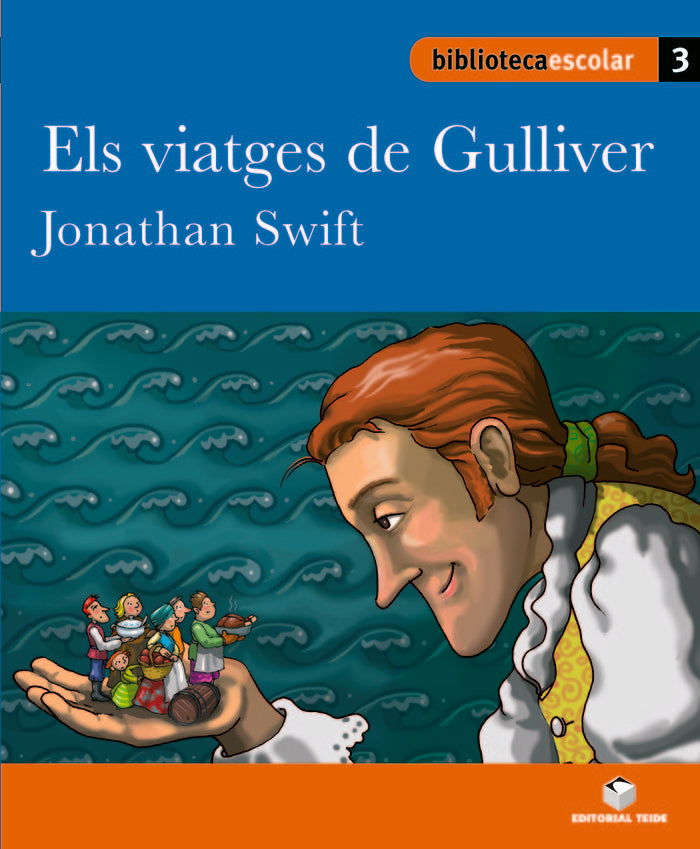 Biblioteca escolar 03 - Els viatges de Gulliver -Jonathan Swift- | portada del libro