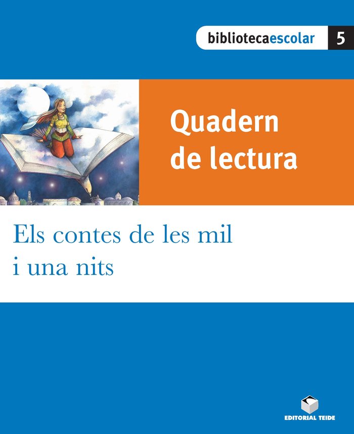 Biblioteca Escolar 05 - Els contes de les mil i una nits (quadern), de Varios autores | portada del libro