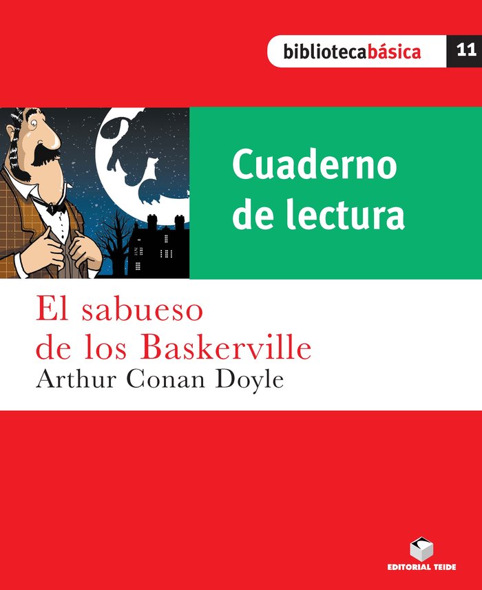 Biblioteca Básica 11. El sabueso de los Baskerville (cuaderno), de Varios autores | portada del libro