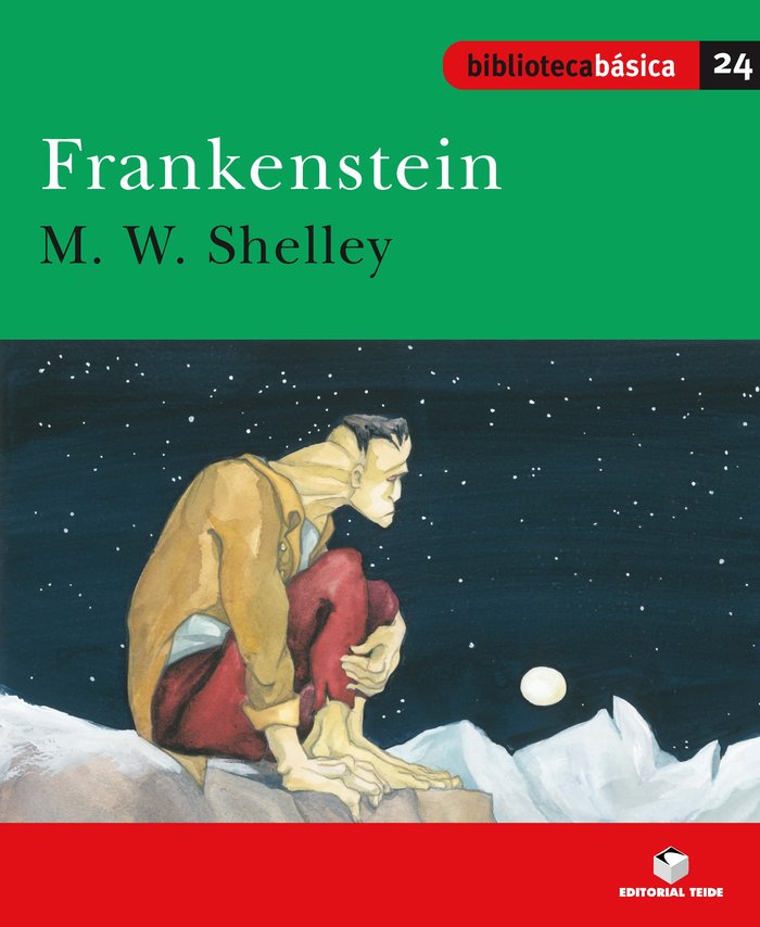 Bilioteca básica 024 - Frankenstein -M.W. Shelley- | portada del libro