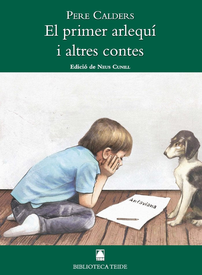 Biblioteca Teide 052 - El primer arlequí i altres contes -Pere Calders-, de Fortuny Giné, Joan Baptista | portada del libro
