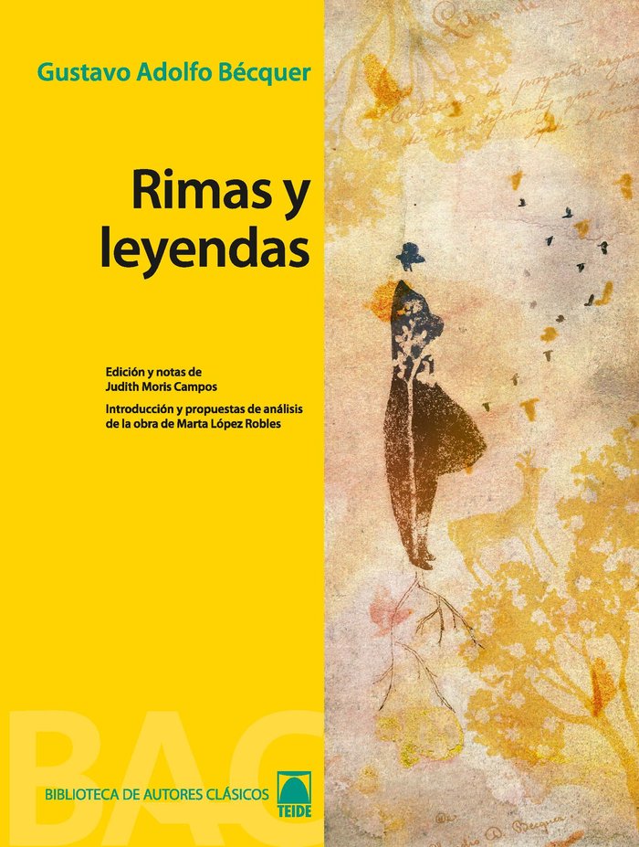 Biblioteca de autores clásicos 06 - Rimas y leyendas -Gustavo Adolfo Bécquer-, de Fortuny Giné, Joan Baptista | portada del l