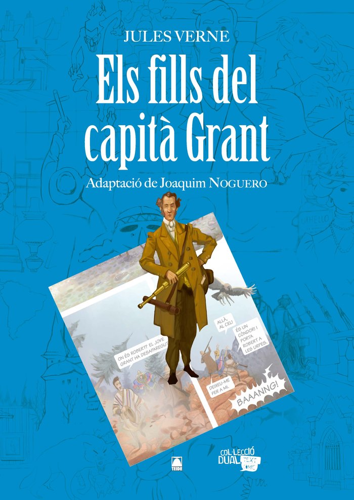 Els fills del capità Grant. Col·lecció Dual 3, de Fortuny Giné, Joan Baptista | portada del libro