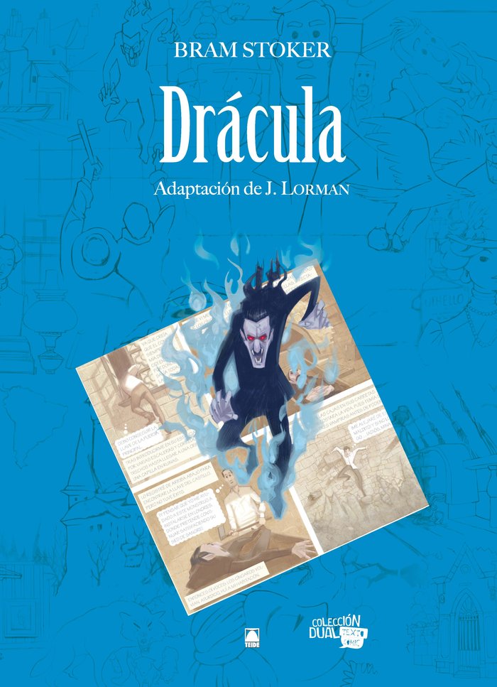 Drácula -Bram Stoker- Colección Dual. Texto cómic 2, de Fortuny Giné, Joan Baptista | portada del libro