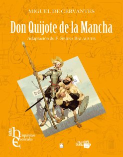DON QUIJOTE ADAPTACION COMICS DUAL | portada del libro