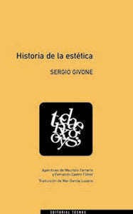 Historia de la estética, de Givone | portada del libro