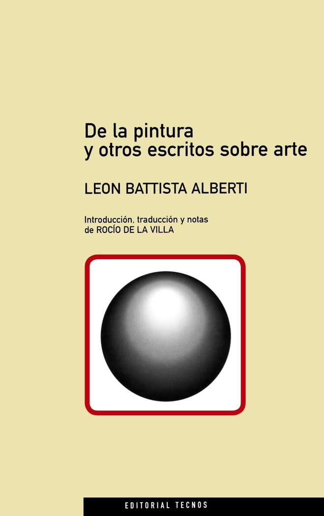 De la pintura y otros escritos sobre arte, de Alberti, Leon Battista | portada del libro