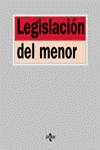 Legislación del menor | portada del libro