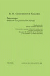 Paneuropa, de COUDENHOVE - KALERGI R N | portada del libro