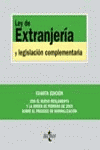 Ley de extranjer¡a y legislación complementaria | portada del libro