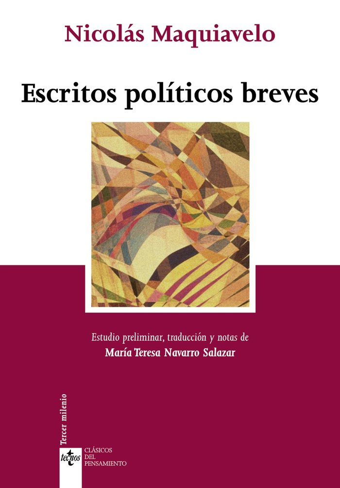 Escritos políticos breves, de Maquiavelo, Nicolás | portada del libro