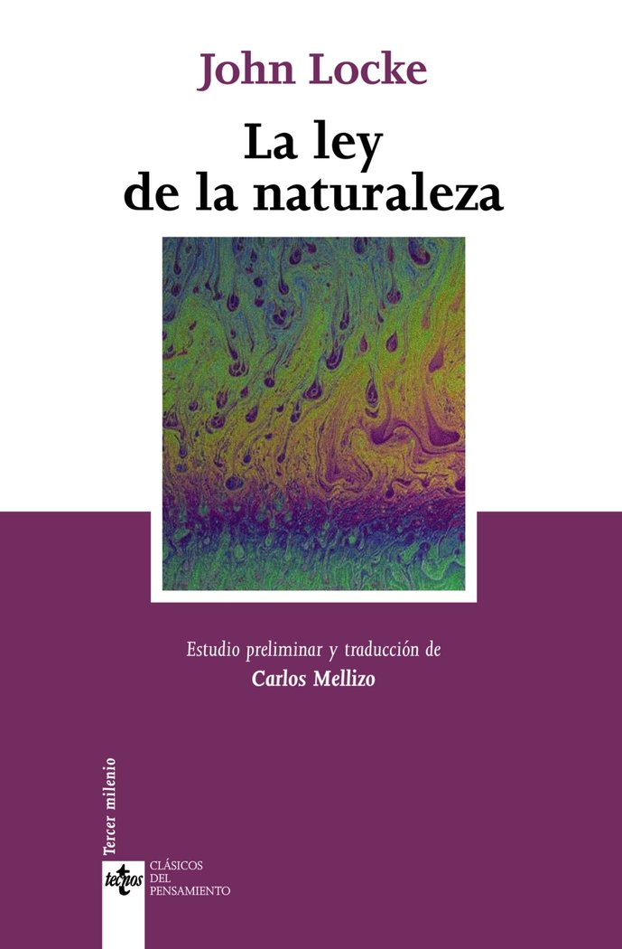 La Ley de la Naturaleza, de Locke, John | portada del libro