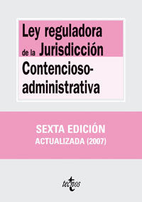 Ley reguladora de la Jurisdicción Contencioso-administrativa | portada del libro