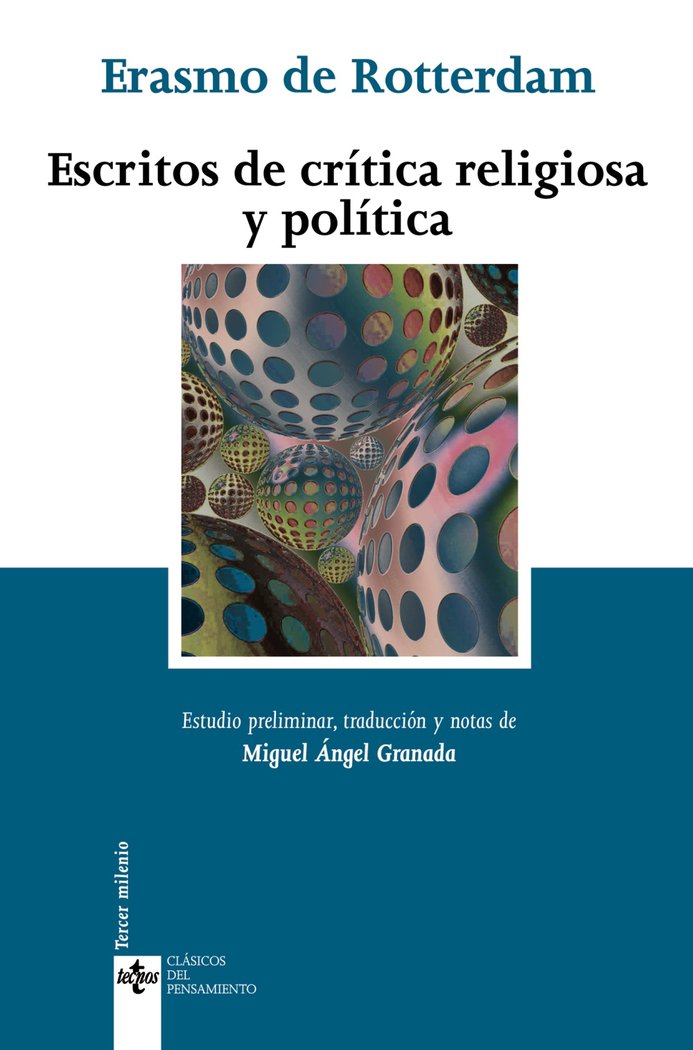 Escritos de crítica religiosa y política, de Rotterdam, Erasmo de | portada del libro
