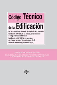 Código Técnico de la Edificación, de EDITORIAL TECNOS | portada del libro
