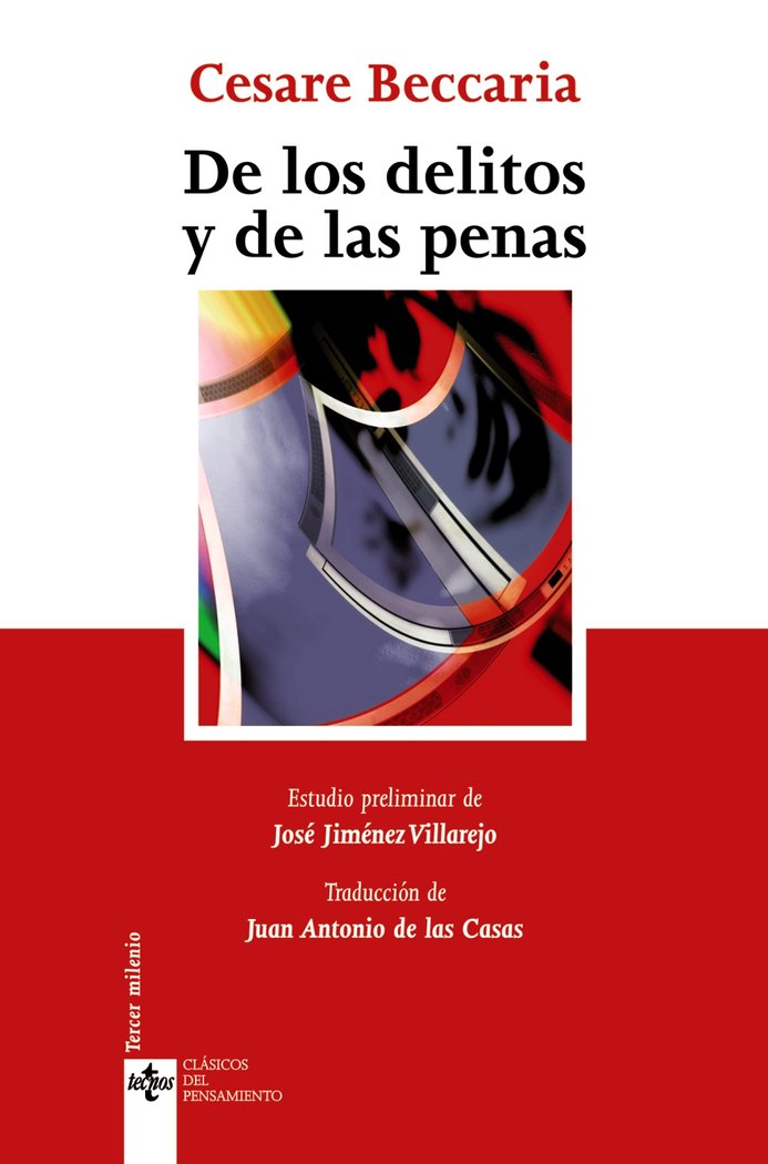De los delitos y de las penas, de Beccaria, Cesare | portada del libro