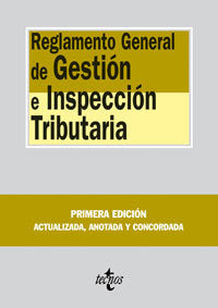 Reglamento General de Gestión e Inspección Tributaria, de JUAN MARTIN QUERALT (PREPARADOR) | portada del libro