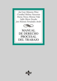 Manual de Derecho Procesal del Trabajo, de MONEREO PéREZ, JOSé LUIS | portada del libro