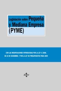 Legislación sobre pequeña y mediana empresa (PYME), de - | portada del libro