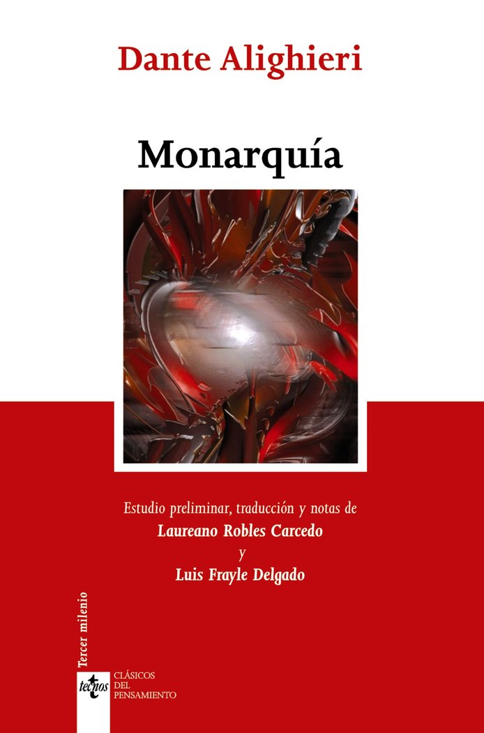 Monarquía, de Alighieri, Dante | portada del libro