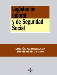 Legislación laboral y de Seguridad Social, de - | portada del libro