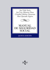 Manual de Seguridad Social, de VIDA SORIA, JOSE | portada del libro