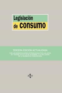 Legislación de consumo, de - | portada del libro