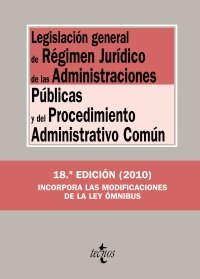 Legislación general de Régimen Jur¡dico de las Administraciones Públicas y del P, de - | portada del libro