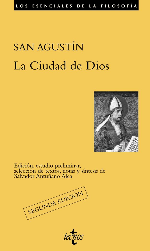 La Ciudad de Dios, de San Agustín | portada del libro
