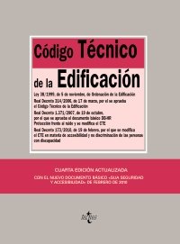 Código Técnico de la Edificación, de EDITORIAL TECNOS | portada del libro