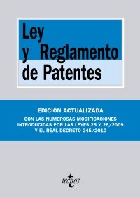 Ley y Reglamento de Patentes, de - | portada del libro