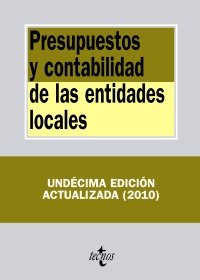 Presupuestos y contabilidad de las entidades locales, de - | portada del libro
