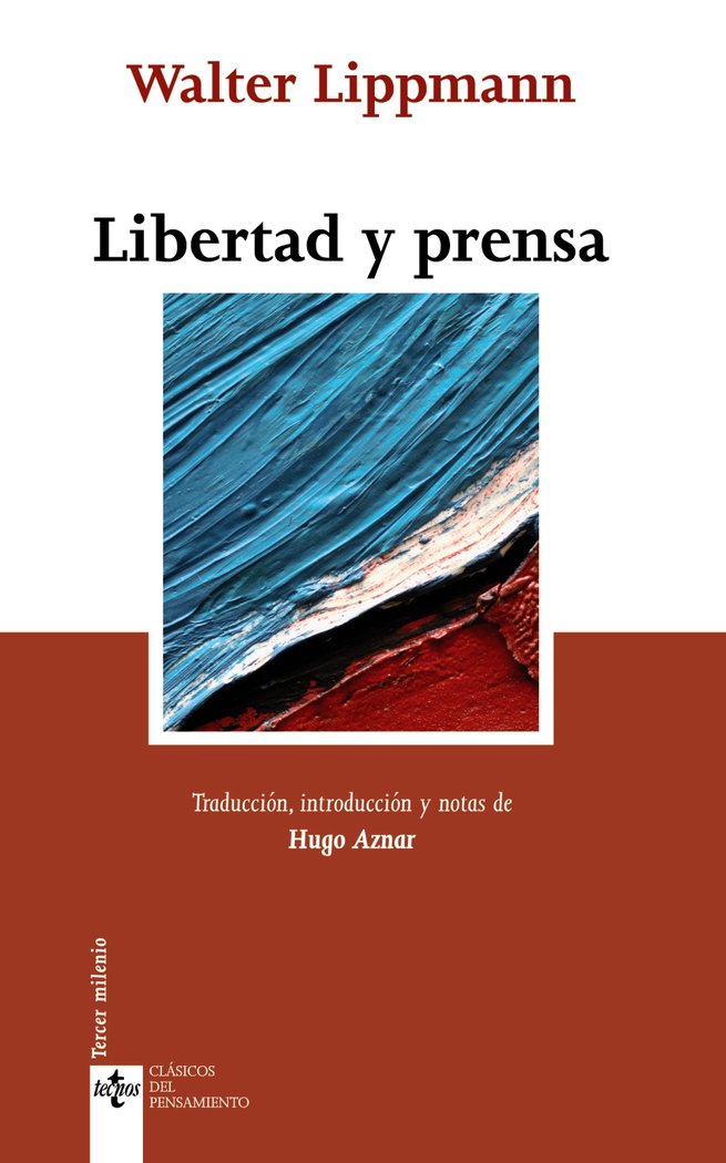Libertad y prensa, de Lippmann, Walter | portada del libro