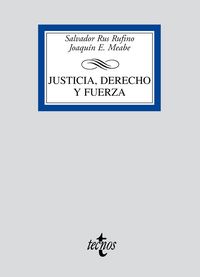 Justicia, derecho y fuerza, de MEABE | portada del libro