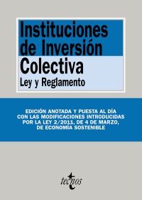Instituciones de Inversión Colectiva. Ley y Reglamento, de - | portada del libro