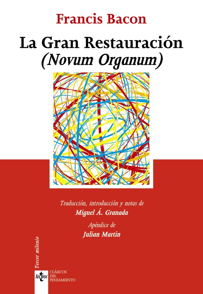 La Gran Restauración (Novum Organum), de Bacon, Francis | portada del libro
