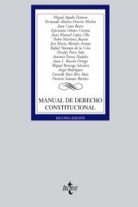 Manual de derecho constitucional, de AGUDO ZAMORA | portada del libro