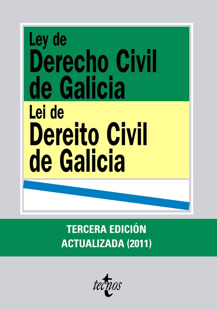 Ley de Derecho Civil de Galicia, de - | portada del libro
