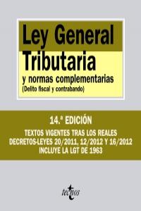 Ley general tributaria y normas complementarias, de - | portada del libro