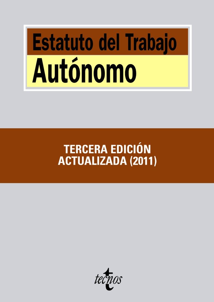 Estatuto del Trabajo Autónomo, de - | portada del libro