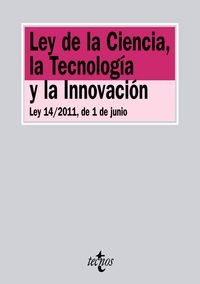 Ley de la Ciencia, la Tecnolog¡a y la Innovación, de - | portada del libro