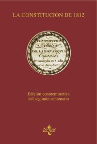 La Constitución de 1812, de - | portada del libro
