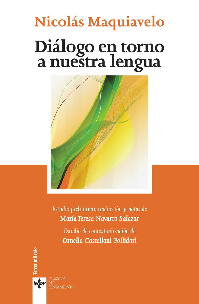 Diálogo en torno a nuestra lengua, de Maquiavelo, Nicolás | portada del libro
