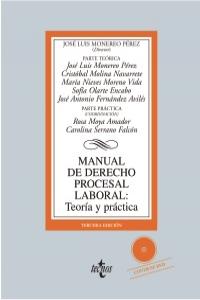 Manual de Derecho Procesal Laboral:, de MONEREO PéREZ, JOSé LUIS | portada del libro