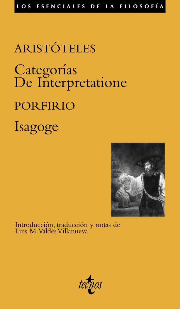 Categorias/De Interpretatione/Isagoge, de Aristóteles | portada del libro