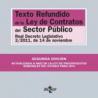Texto refundido de la Ley de Contratos del Sector Público, de VV.AA. | portada del libro