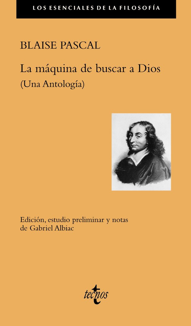 La máquina de buscar a Dios, de Pascal, Blaise | portada del libro
