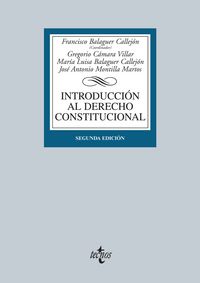Introducción al Derecho Constitucional, de BALAGUER CALLEJóN, FRANCISCO | portada del libro