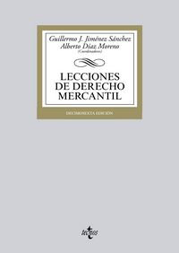 Lecciones de Derecho Mercantil, de JIMéNEZ SáNCHEZ, GUILLERMO J. | portada del libro