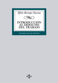 Introducción al Derecho del Trabajo, de BORRAJO DACRUZ, EFRéN | portada del libro
